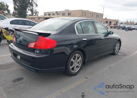 2004 Infiniti G35 from USA, damaged, VIN JNKCV51E54M615274